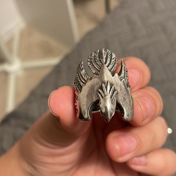 Biker Bird ring - Picture 3 of 5